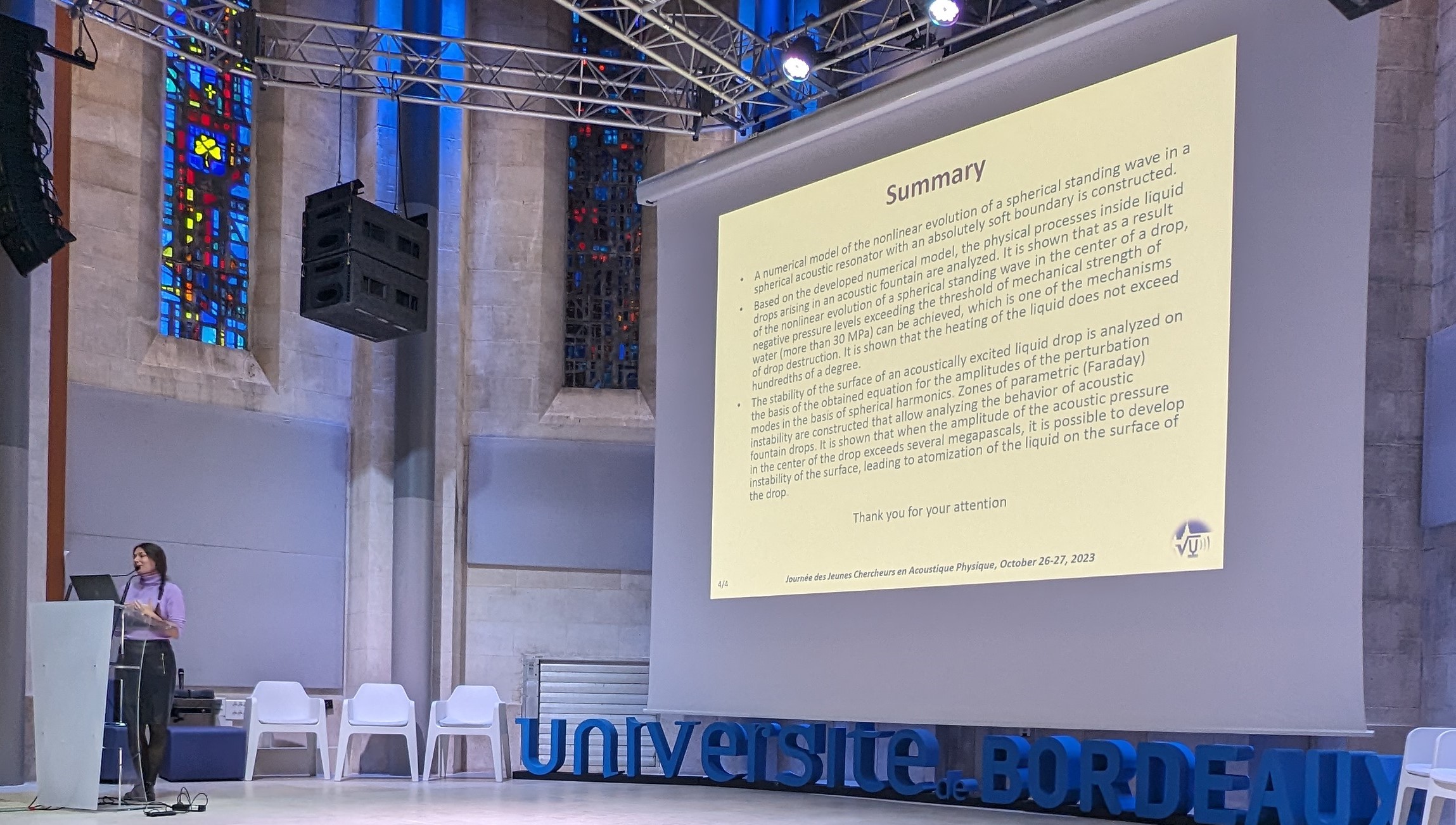 Journée des Jeunes Chercheurs en Acoustique Physique 2023